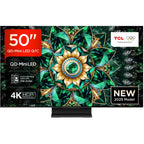 TCL 50Q7C-UK 50 Inch Q7C 4K Ultra HD HDR QD-Mini LED Smart Google TV 2025