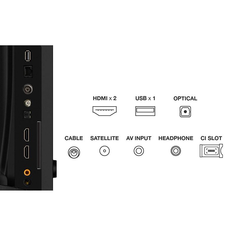 TCL 50V5C-UK 50 Inch V5C QLED Full HD HDR Google Smart TV 2025