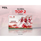 TCL 55A300W-UK 55 Inch NXTVISION A300W 4K Ultra HD QLED PRO HDR Google Frame TV 2025