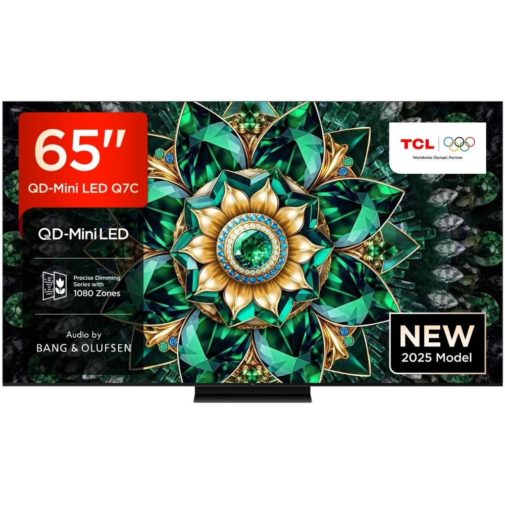 TCL 65Q7C-UK 65 Inch Q7C 4K Ultra HD HDR QD-Mini LED Smart Google TV 2025