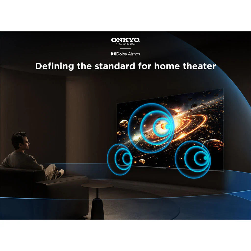 TCL 75C6KS-UK 75 Inch C6KS Premium 4K Ultra HD HDR QD-Mini LED Smart TV 2025