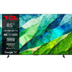 TCL 85C855K 85 Inch C855K 4K UHD HDR QLED Mini LED Smart Google TV 2024