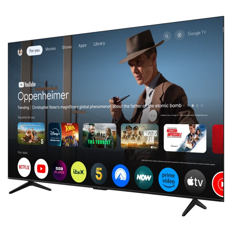 TCL 85P7K-UK 85 Inch P7K 4K QLED Ultra HD HDR Direct LED Smart Google TV 2025