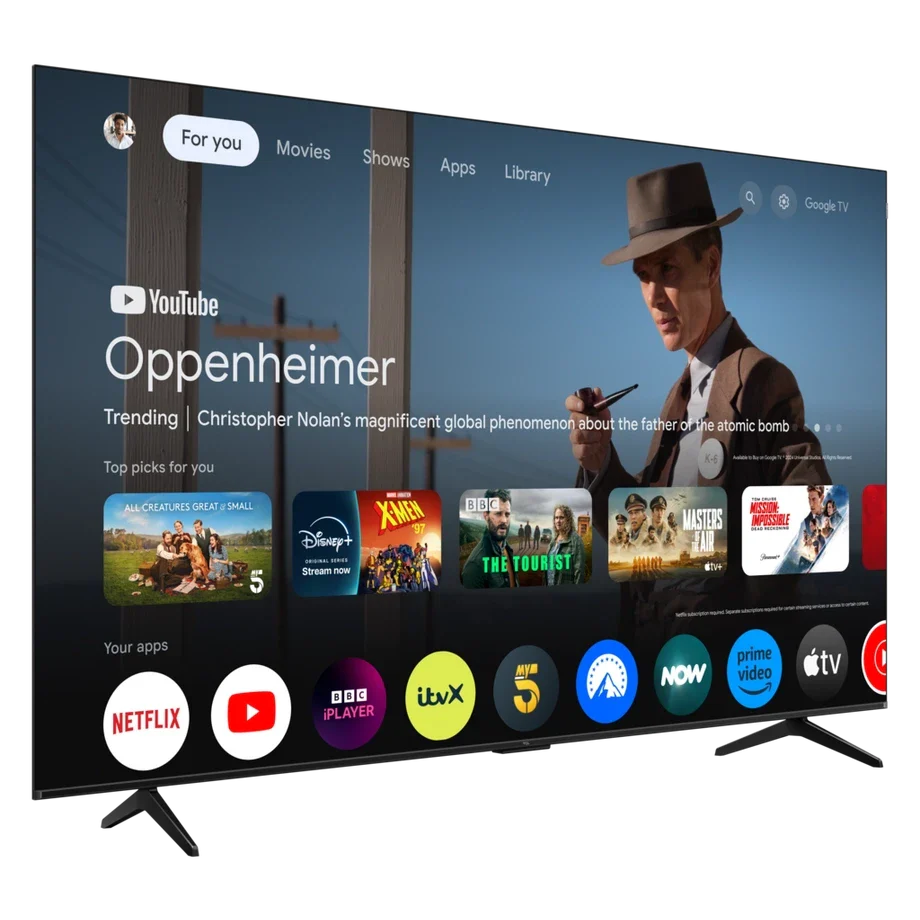 TCL 85P7K-UK 85 Inch P7K 4K QLED Ultra HD HDR Direct LED Smart Google TV 2025