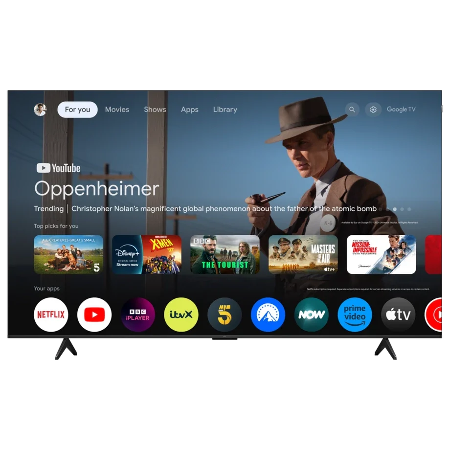 TCL 85P7K-UK 85 Inch P7K 4K QLED Ultra HD HDR Direct LED Smart Google TV 2025