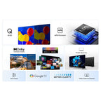 TCL 85P7K-UK 85 Inch P7K 4K QLED Ultra HD HDR Direct LED Smart Google TV 2025