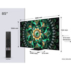 TCL 85Q7C-UK 85 Inch Q7C 4K Ultra HD HDR QD-Mini LED Smart Google TV 2025