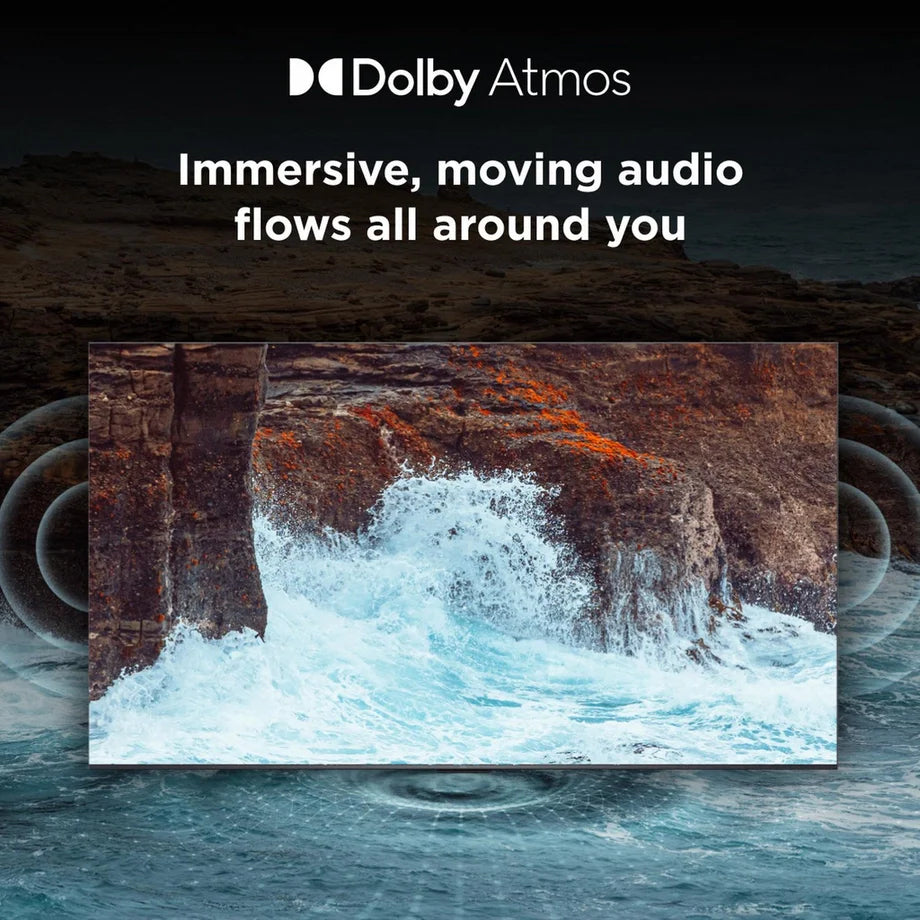 TCL 85T8C-UK 85 Inch T8C 4K QLED Ultra HD HDR Smart Google TV with 144Hz Motion Clarity Pro and Onkyo 2.1 sound 2025