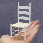 White Cotton Chair Miniature Accessories