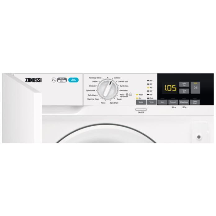 Zanussi Z716WT83BI 7+4 kg 1600 Spin Integrated Washer Dryer